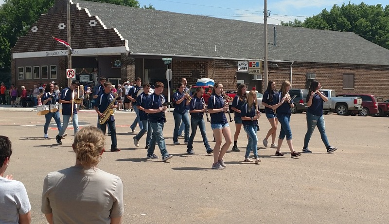 Boyd County Schools - BC Band Marches In Lynch Alumni Parade